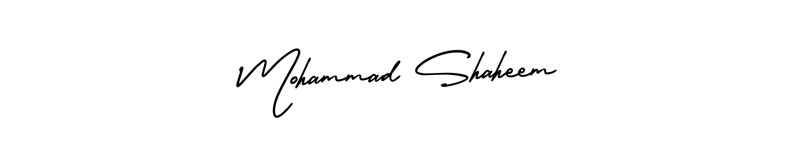 Once you've used our free online signature maker to create your best signature AmerikaSignatureDemo-Regular style, it's time to enjoy all of the benefits that Mohammad Shaheem name signing documents. Mohammad Shaheem signature style 3 images and pictures png