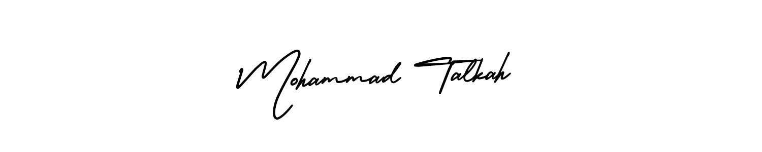 How to make Mohammad Talkah signature? AmerikaSignatureDemo-Regular is a professional autograph style. Create handwritten signature for Mohammad Talkah name. Mohammad Talkah signature style 3 images and pictures png