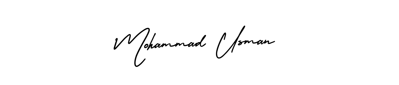 if you are searching for the best signature style for your name Mohammad Usman. so please give up your signature search. here we have designed multiple signature styles  using AmerikaSignatureDemo-Regular. Mohammad Usman signature style 3 images and pictures png