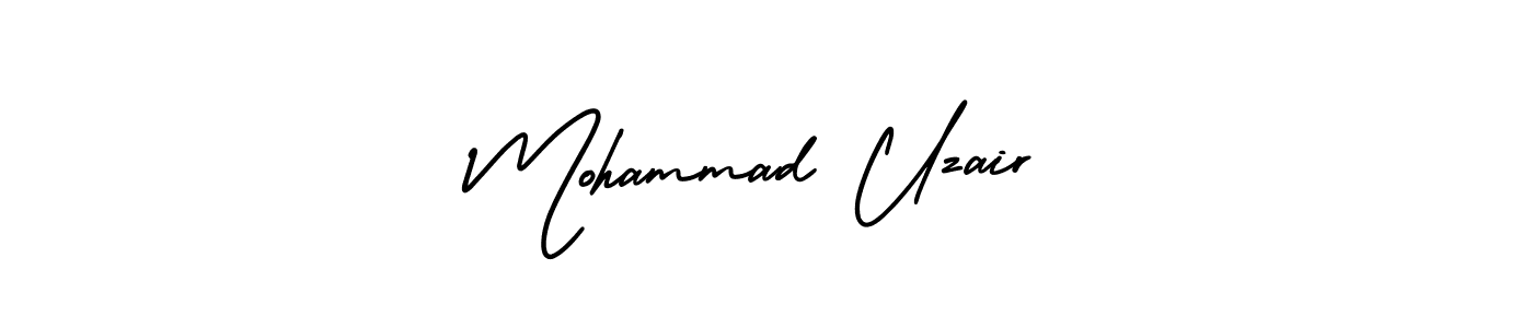 Use a signature maker to create a handwritten signature online. With this signature software, you can design (AmerikaSignatureDemo-Regular) your own signature for name Mohammad Uzair. Mohammad Uzair signature style 3 images and pictures png