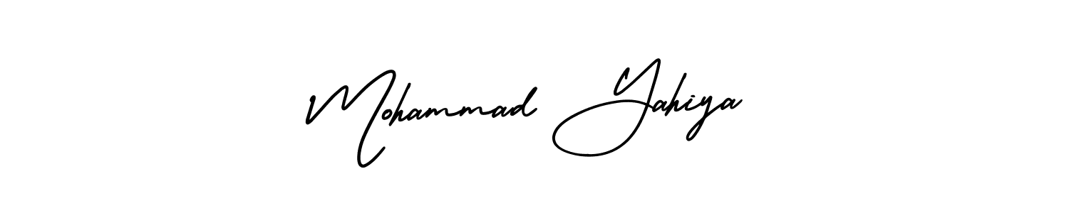 Also we have Mohammad Yahiya name is the best signature style. Create professional handwritten signature collection using AmerikaSignatureDemo-Regular autograph style. Mohammad Yahiya signature style 3 images and pictures png