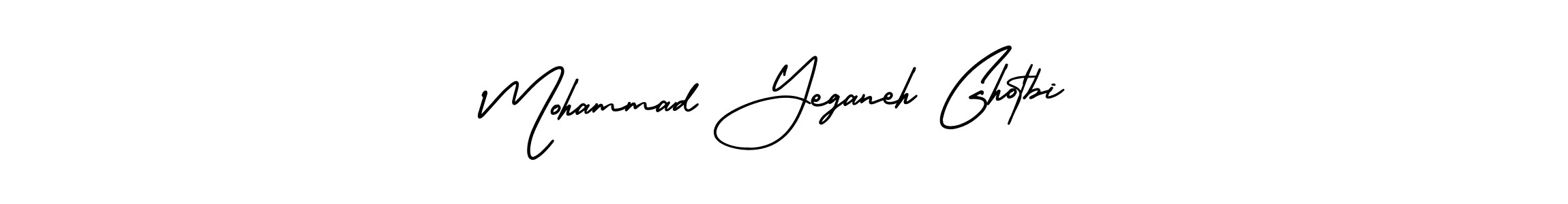 Make a short Mohammad Yeganeh Ghotbi signature style. Manage your documents anywhere anytime using AmerikaSignatureDemo-Regular. Create and add eSignatures, submit forms, share and send files easily. Mohammad Yeganeh Ghotbi signature style 3 images and pictures png