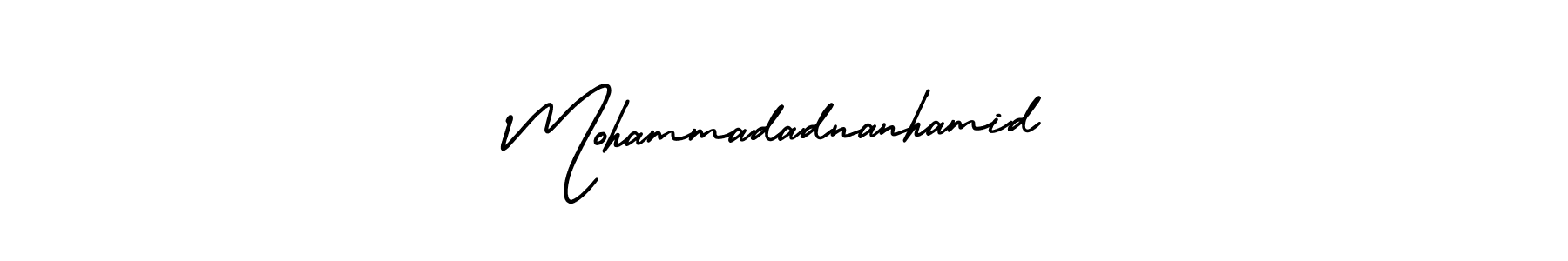 Here are the top 10 professional signature styles for the name Mohammadadnanhamid. These are the best autograph styles you can use for your name. Mohammadadnanhamid signature style 3 images and pictures png