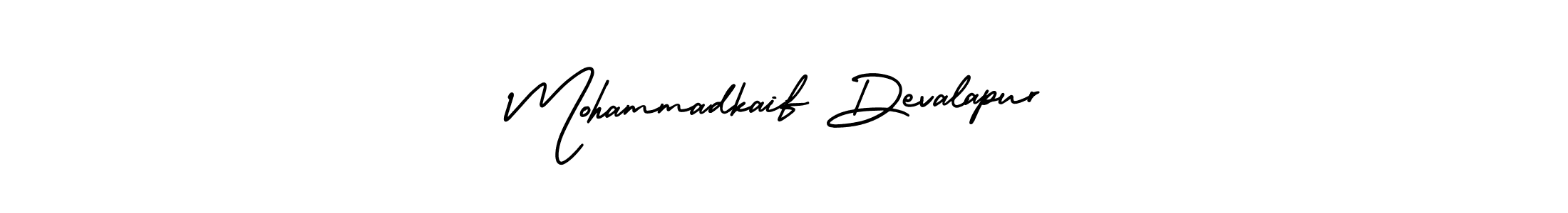 Similarly AmerikaSignatureDemo-Regular is the best handwritten signature design. Signature creator online .You can use it as an online autograph creator for name Mohammadkaif Devalapur. Mohammadkaif Devalapur signature style 3 images and pictures png