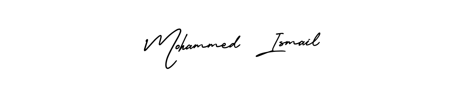 Best and Professional Signature Style for Mohammed  Ismail. AmerikaSignatureDemo-Regular Best Signature Style Collection. Mohammed  Ismail signature style 3 images and pictures png
