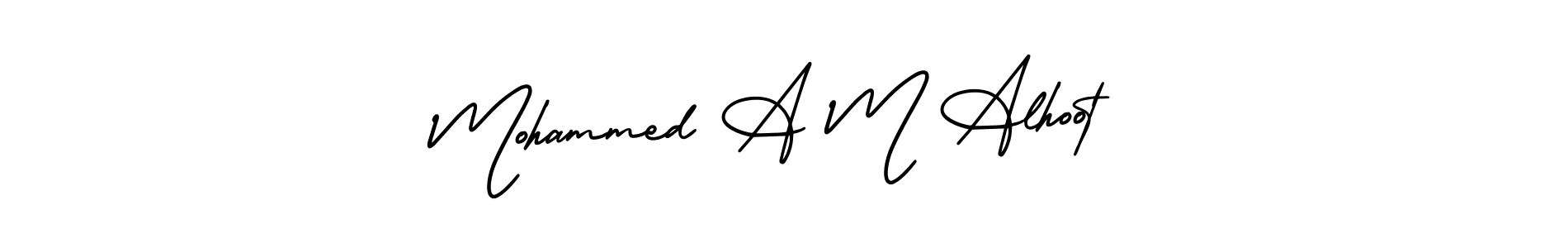 Best and Professional Signature Style for Mohammed A M Alhoot. AmerikaSignatureDemo-Regular Best Signature Style Collection. Mohammed A M Alhoot signature style 3 images and pictures png