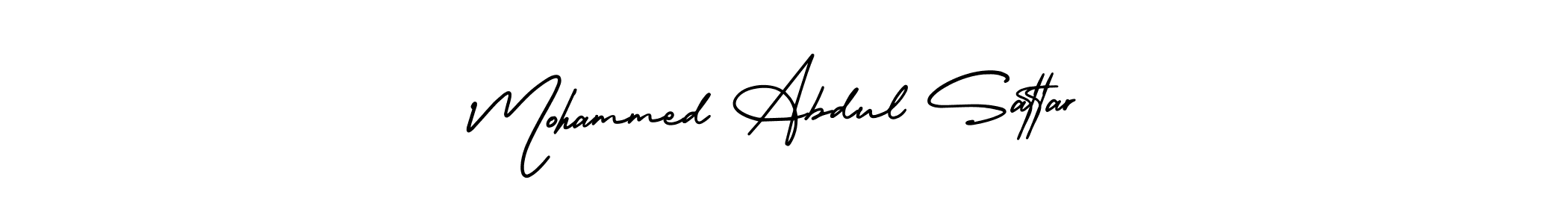Use a signature maker to create a handwritten signature online. With this signature software, you can design (AmerikaSignatureDemo-Regular) your own signature for name Mohammed Abdul Sattar. Mohammed Abdul Sattar signature style 3 images and pictures png