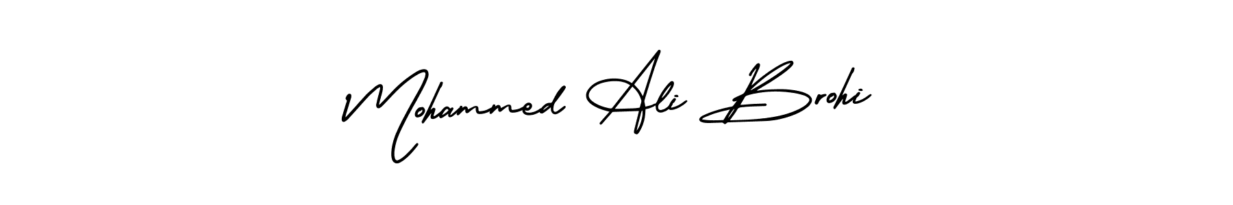 Best and Professional Signature Style for Mohammed Ali Brohi. AmerikaSignatureDemo-Regular Best Signature Style Collection. Mohammed Ali Brohi signature style 3 images and pictures png