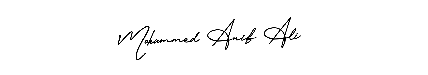 Here are the top 10 professional signature styles for the name Mohammed Anif Ali. These are the best autograph styles you can use for your name. Mohammed Anif Ali signature style 3 images and pictures png