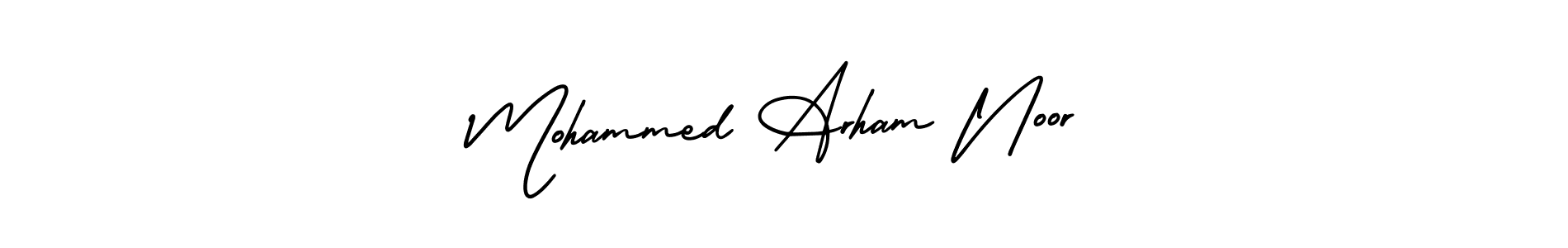 Best and Professional Signature Style for Mohammed Arham Noor. AmerikaSignatureDemo-Regular Best Signature Style Collection. Mohammed Arham Noor signature style 3 images and pictures png