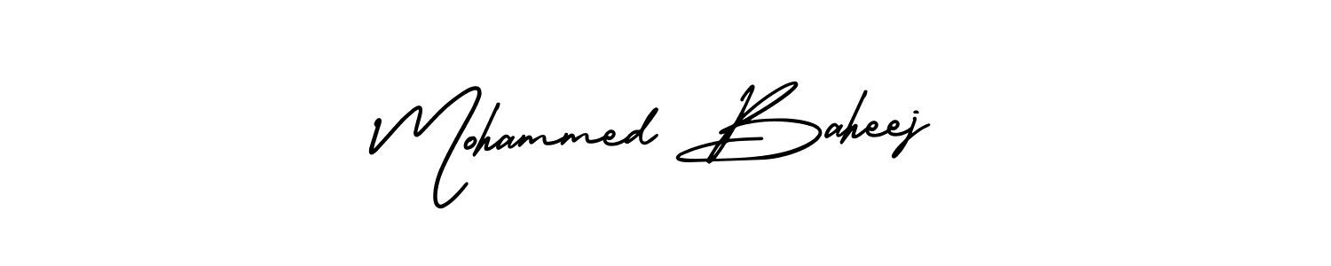 Once you've used our free online signature maker to create your best signature AmerikaSignatureDemo-Regular style, it's time to enjoy all of the benefits that Mohammed Baheej name signing documents. Mohammed Baheej signature style 3 images and pictures png