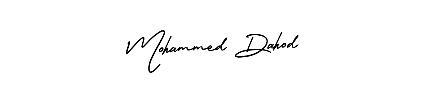It looks lik you need a new signature style for name Mohammed Dahod. Design unique handwritten (AmerikaSignatureDemo-Regular) signature with our free signature maker in just a few clicks. Mohammed Dahod signature style 3 images and pictures png