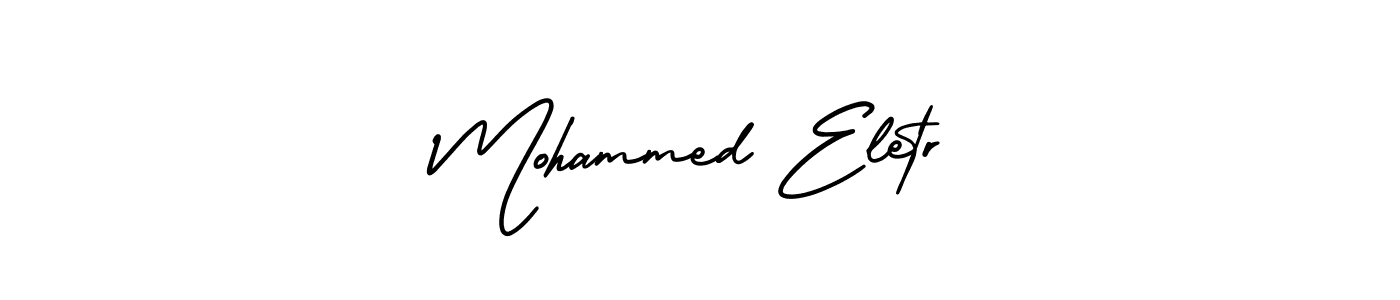 Best and Professional Signature Style for Mohammed Eletr. AmerikaSignatureDemo-Regular Best Signature Style Collection. Mohammed Eletr signature style 3 images and pictures png