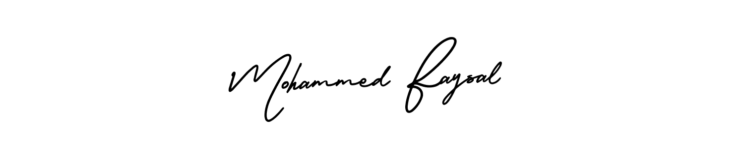 Make a short Mohammed Faysal signature style. Manage your documents anywhere anytime using AmerikaSignatureDemo-Regular. Create and add eSignatures, submit forms, share and send files easily. Mohammed Faysal signature style 3 images and pictures png