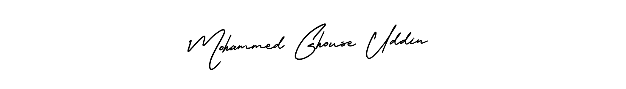 Mohammed Ghouse Uddin stylish signature style. Best Handwritten Sign (AmerikaSignatureDemo-Regular) for my name. Handwritten Signature Collection Ideas for my name Mohammed Ghouse Uddin. Mohammed Ghouse Uddin signature style 3 images and pictures png