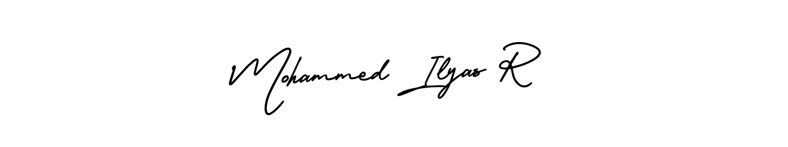 Make a beautiful signature design for name Mohammed Ilyas R. Use this online signature maker to create a handwritten signature for free. Mohammed Ilyas R signature style 3 images and pictures png