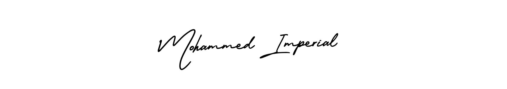Also You can easily find your signature by using the search form. We will create Mohammed Imperial name handwritten signature images for you free of cost using AmerikaSignatureDemo-Regular sign style. Mohammed Imperial signature style 3 images and pictures png