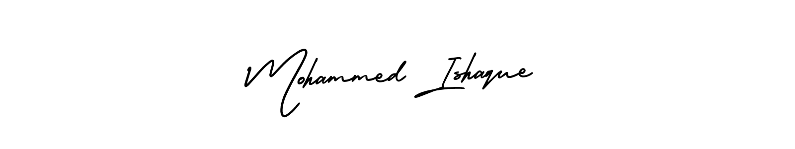if you are searching for the best signature style for your name Mohammed Ishaque. so please give up your signature search. here we have designed multiple signature styles  using AmerikaSignatureDemo-Regular. Mohammed Ishaque signature style 3 images and pictures png