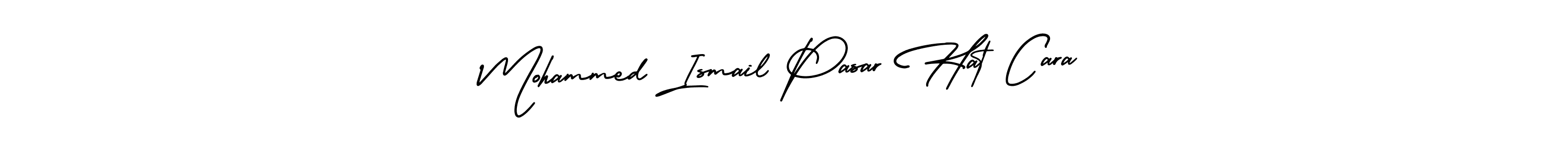 See photos of Mohammed Ismail Pasar Hat Cara official signature by Spectra . Check more albums & portfolios. Read reviews & check more about AmerikaSignatureDemo-Regular font. Mohammed Ismail Pasar Hat Cara signature style 3 images and pictures png