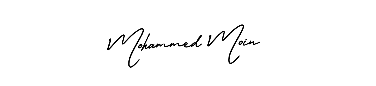 if you are searching for the best signature style for your name Mohammed Moin. so please give up your signature search. here we have designed multiple signature styles  using AmerikaSignatureDemo-Regular. Mohammed Moin signature style 3 images and pictures png