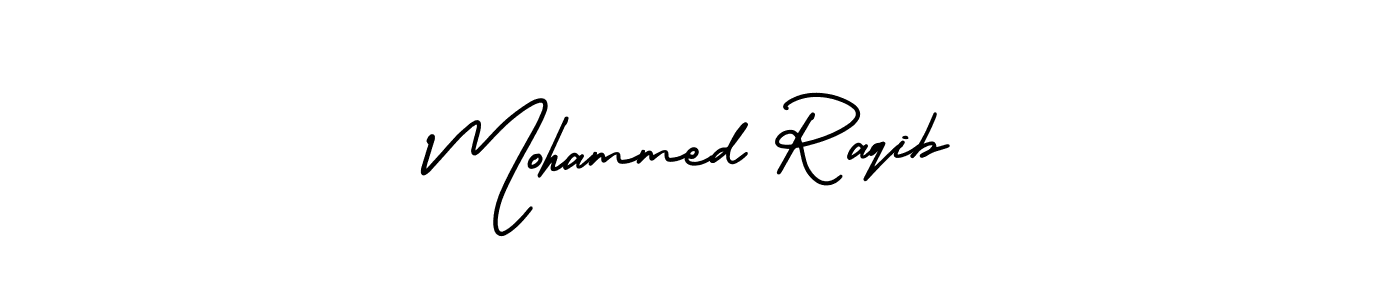 Also we have Mohammed Raqib name is the best signature style. Create professional handwritten signature collection using AmerikaSignatureDemo-Regular autograph style. Mohammed Raqib signature style 3 images and pictures png