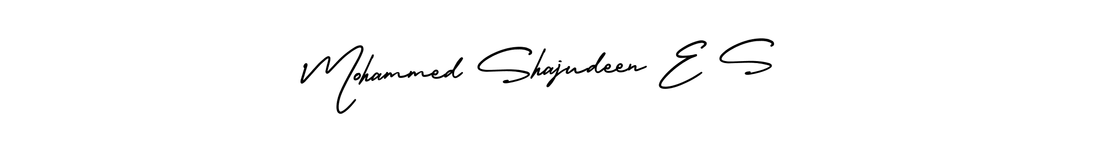 See photos of Mohammed Shajudeen E S official signature by Spectra . Check more albums & portfolios. Read reviews & check more about AmerikaSignatureDemo-Regular font. Mohammed Shajudeen E S signature style 3 images and pictures png