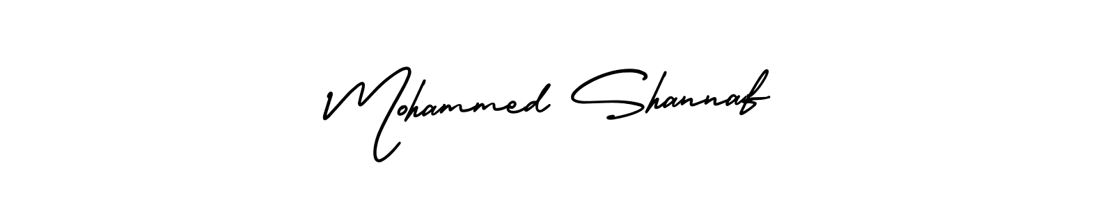 Create a beautiful signature design for name Mohammed Shannaf. With this signature (AmerikaSignatureDemo-Regular) fonts, you can make a handwritten signature for free. Mohammed Shannaf signature style 3 images and pictures png