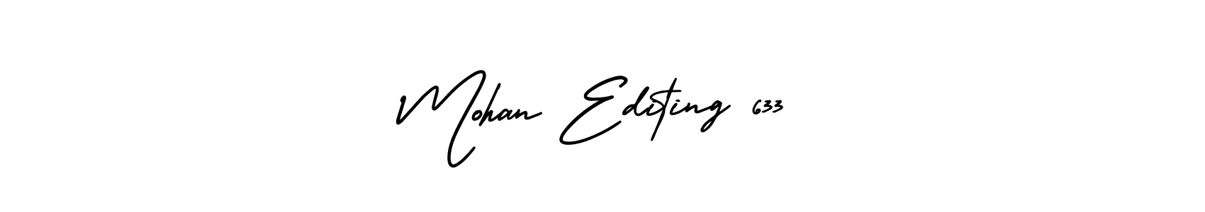 Similarly AmerikaSignatureDemo-Regular is the best handwritten signature design. Signature creator online .You can use it as an online autograph creator for name Mohan Editing 633. Mohan Editing 633 signature style 3 images and pictures png