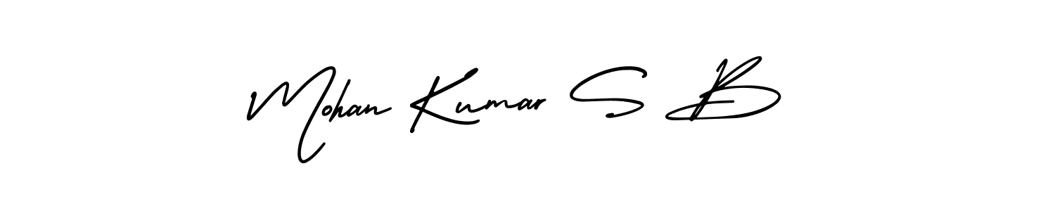 Once you've used our free online signature maker to create your best signature AmerikaSignatureDemo-Regular style, it's time to enjoy all of the benefits that Mohan Kumar S B name signing documents. Mohan Kumar S B signature style 3 images and pictures png