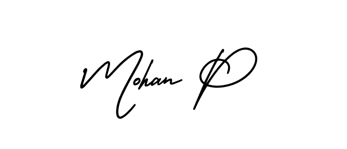 You can use this online signature creator to create a handwritten signature for the name Mohan P. This is the best online autograph maker. Mohan P signature style 3 images and pictures png