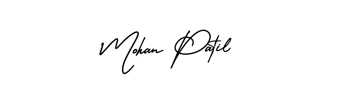 Make a beautiful signature design for name Mohan Patil. Use this online signature maker to create a handwritten signature for free. Mohan Patil signature style 3 images and pictures png