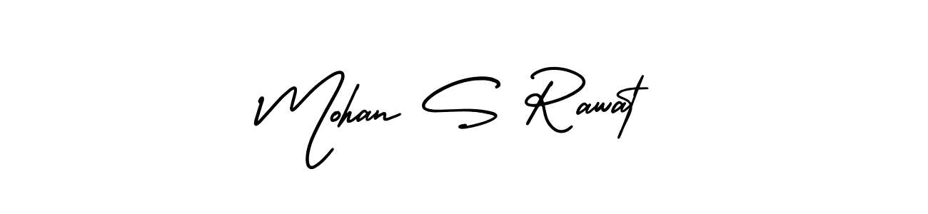 Make a beautiful signature design for name Mohan S Rawat. Use this online signature maker to create a handwritten signature for free. Mohan S Rawat signature style 3 images and pictures png