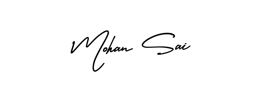 if you are searching for the best signature style for your name Mohan Sai. so please give up your signature search. here we have designed multiple signature styles  using AmerikaSignatureDemo-Regular. Mohan Sai signature style 3 images and pictures png