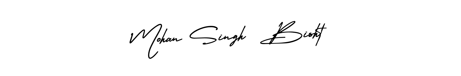 Check out images of Autograph of Mohan Singh  Bisht name. Actor Mohan Singh  Bisht Signature Style. AmerikaSignatureDemo-Regular is a professional sign style online. Mohan Singh  Bisht signature style 3 images and pictures png