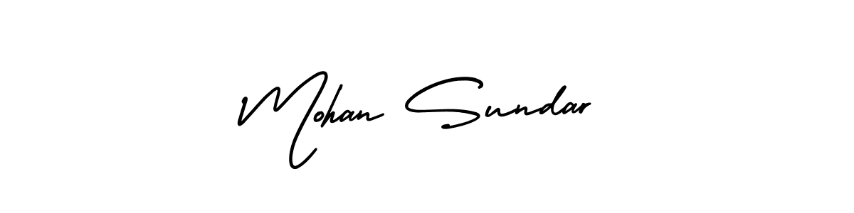 This is the best signature style for the Mohan Sundar name. Also you like these signature font (AmerikaSignatureDemo-Regular). Mix name signature. Mohan Sundar signature style 3 images and pictures png