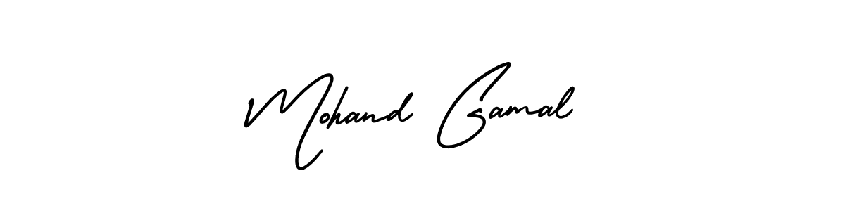 Similarly AmerikaSignatureDemo-Regular is the best handwritten signature design. Signature creator online .You can use it as an online autograph creator for name Mohand Gamal. Mohand Gamal signature style 3 images and pictures png