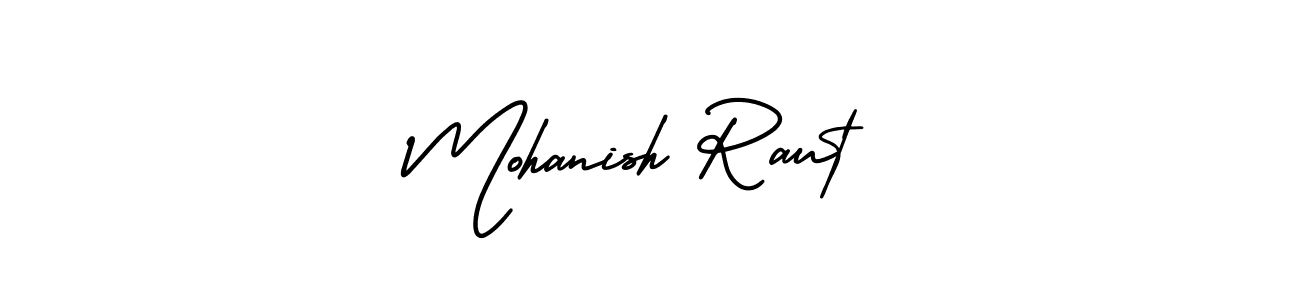 You can use this online signature creator to create a handwritten signature for the name Mohanish Raut. This is the best online autograph maker. Mohanish Raut signature style 3 images and pictures png