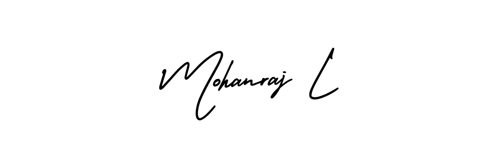 Best and Professional Signature Style for Mohanraj L. AmerikaSignatureDemo-Regular Best Signature Style Collection. Mohanraj L signature style 3 images and pictures png