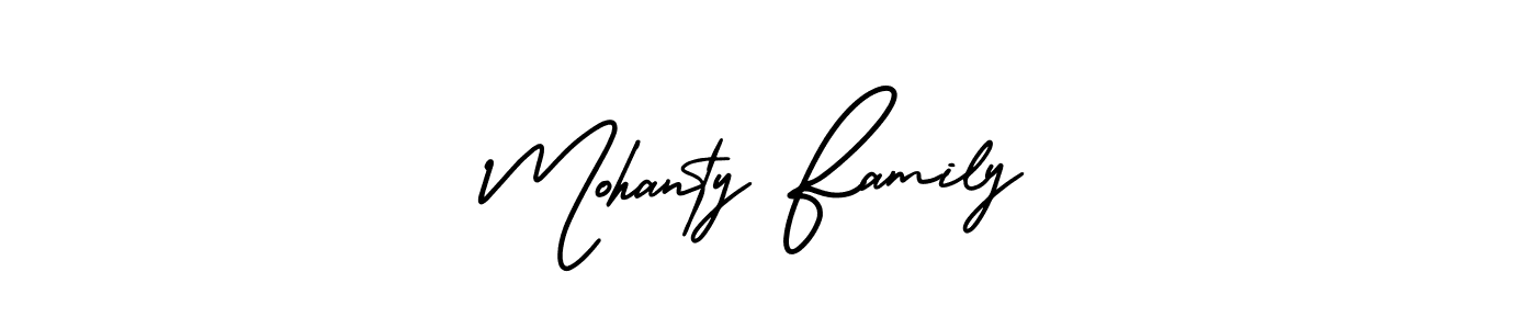 Similarly AmerikaSignatureDemo-Regular is the best handwritten signature design. Signature creator online .You can use it as an online autograph creator for name Mohanty Family. Mohanty Family signature style 3 images and pictures png