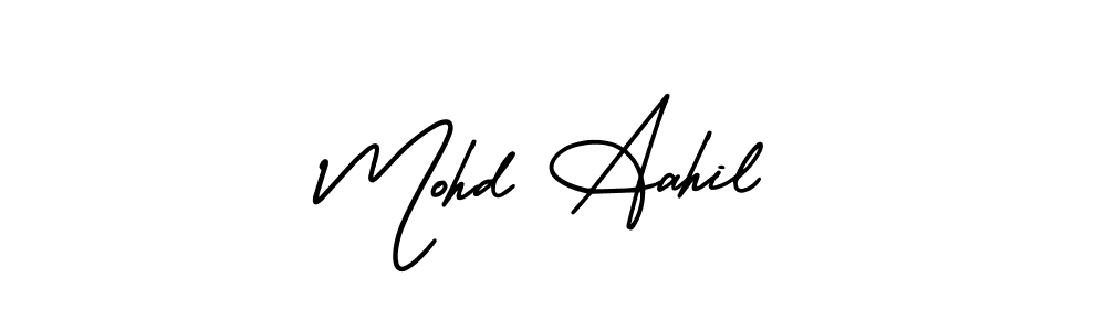 Check out images of Autograph of Mohd Aahil name. Actor Mohd Aahil Signature Style. AmerikaSignatureDemo-Regular is a professional sign style online. Mohd Aahil signature style 3 images and pictures png