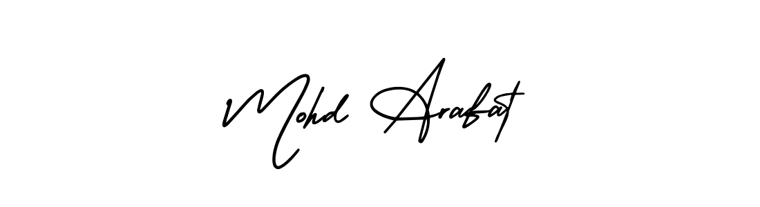 Make a beautiful signature design for name Mohd Arafat. Use this online signature maker to create a handwritten signature for free. Mohd Arafat signature style 3 images and pictures png