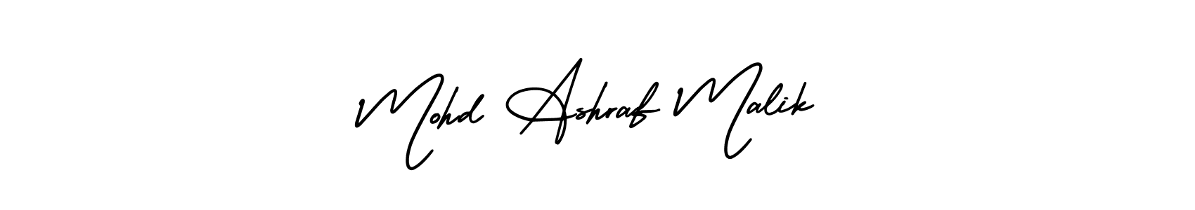 Here are the top 10 professional signature styles for the name Mohd Ashraf Malik. These are the best autograph styles you can use for your name. Mohd Ashraf Malik signature style 3 images and pictures png