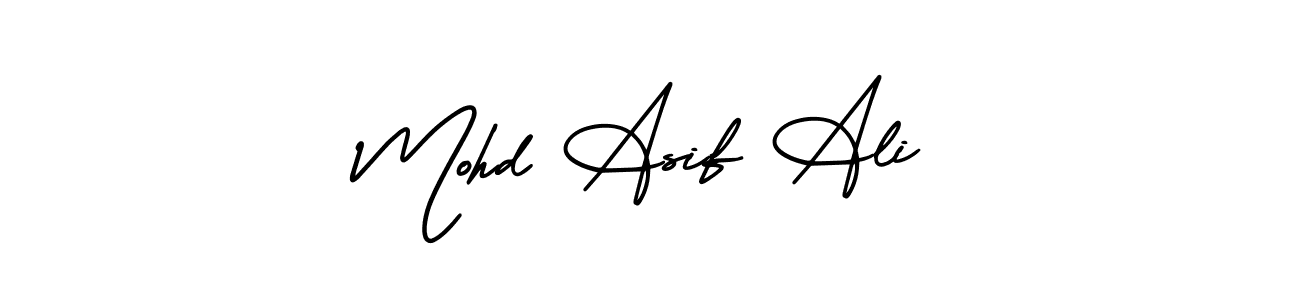 Make a beautiful signature design for name Mohd Asif Ali. Use this online signature maker to create a handwritten signature for free. Mohd Asif Ali signature style 3 images and pictures png