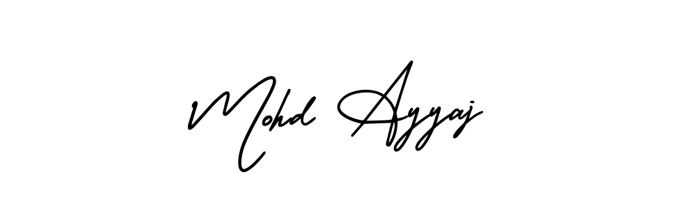 Also we have Mohd Ayyaj name is the best signature style. Create professional handwritten signature collection using AmerikaSignatureDemo-Regular autograph style. Mohd Ayyaj signature style 3 images and pictures png