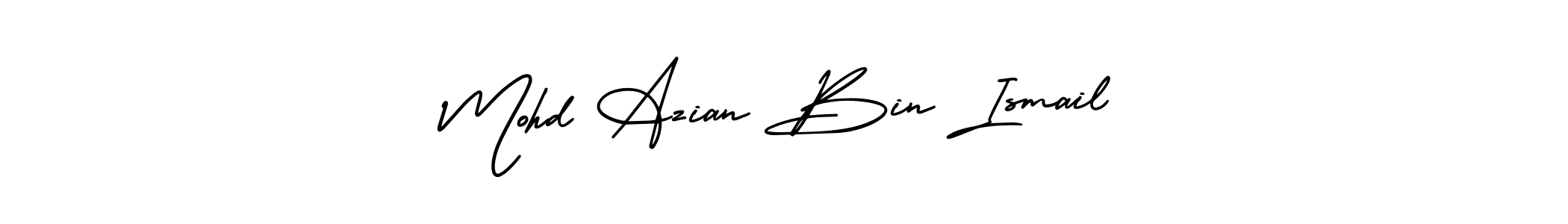 How to make Mohd Azian Bin Ismail signature? AmerikaSignatureDemo-Regular is a professional autograph style. Create handwritten signature for Mohd Azian Bin Ismail name. Mohd Azian Bin Ismail signature style 3 images and pictures png