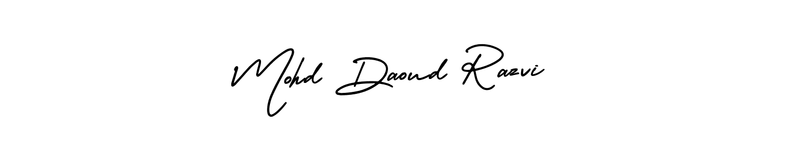 You can use this online signature creator to create a handwritten signature for the name Mohd Daoud Razvi. This is the best online autograph maker. Mohd Daoud Razvi signature style 3 images and pictures png