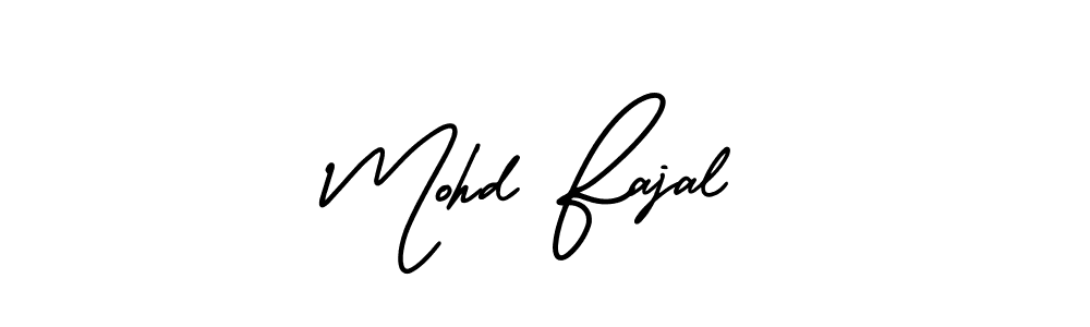 This is the best signature style for the Mohd Fajal name. Also you like these signature font (AmerikaSignatureDemo-Regular). Mix name signature. Mohd Fajal signature style 3 images and pictures png