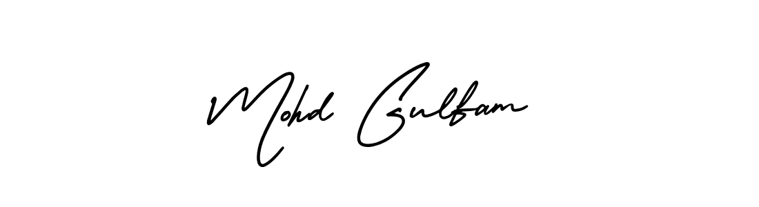 Also we have Mohd Gulfam name is the best signature style. Create professional handwritten signature collection using AmerikaSignatureDemo-Regular autograph style. Mohd Gulfam signature style 3 images and pictures png