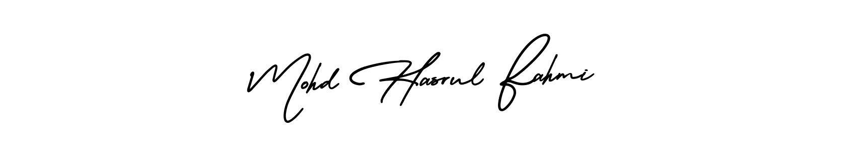 Similarly AmerikaSignatureDemo-Regular is the best handwritten signature design. Signature creator online .You can use it as an online autograph creator for name Mohd Hasrul Fahmi. Mohd Hasrul Fahmi signature style 3 images and pictures png