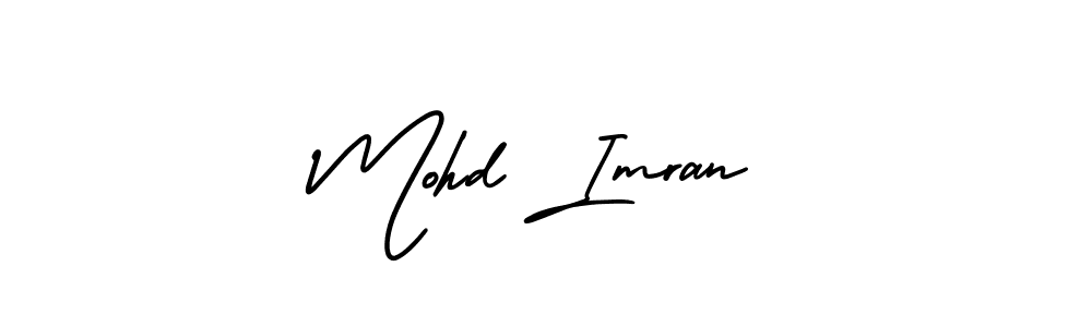 You should practise on your own different ways (AmerikaSignatureDemo-Regular) to write your name (Mohd Imran) in signature. don't let someone else do it for you. Mohd Imran signature style 3 images and pictures png